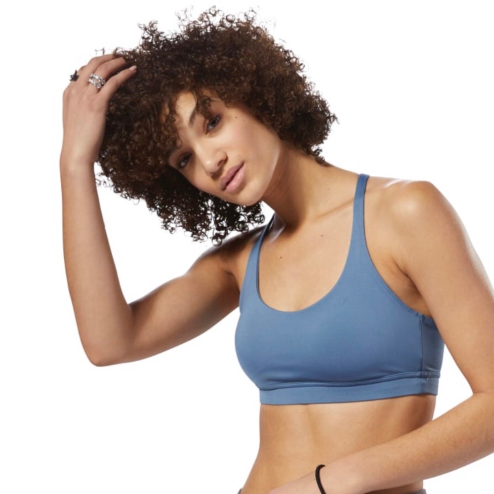 Reebok Workout Ready Bra - Blue Slate